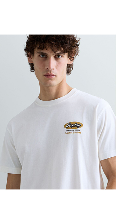 インダストリアルテイスト プリントTシャツ 詳細画像
